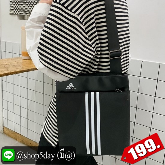 ♨️ Adidas กระเป๋าสะพายข้าง ใบใหญ่งานสวย ♨️