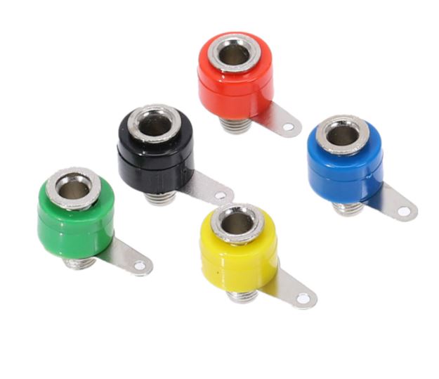 ปลั๊กกล้วย ตัวเมีย 4mm สีแดง Banana socket banana plug banana head 4MM บานานาปลั๊ก ตัวเมีย Banana Jack panel Terminal audio accessories