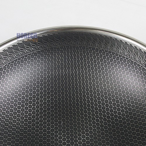 กระทะด้ามสแตนเลสเกรด 316 ขนาด 32ซม. แบบนอนสติ๊กไม่ลอก กันขีดข่วน โกโก