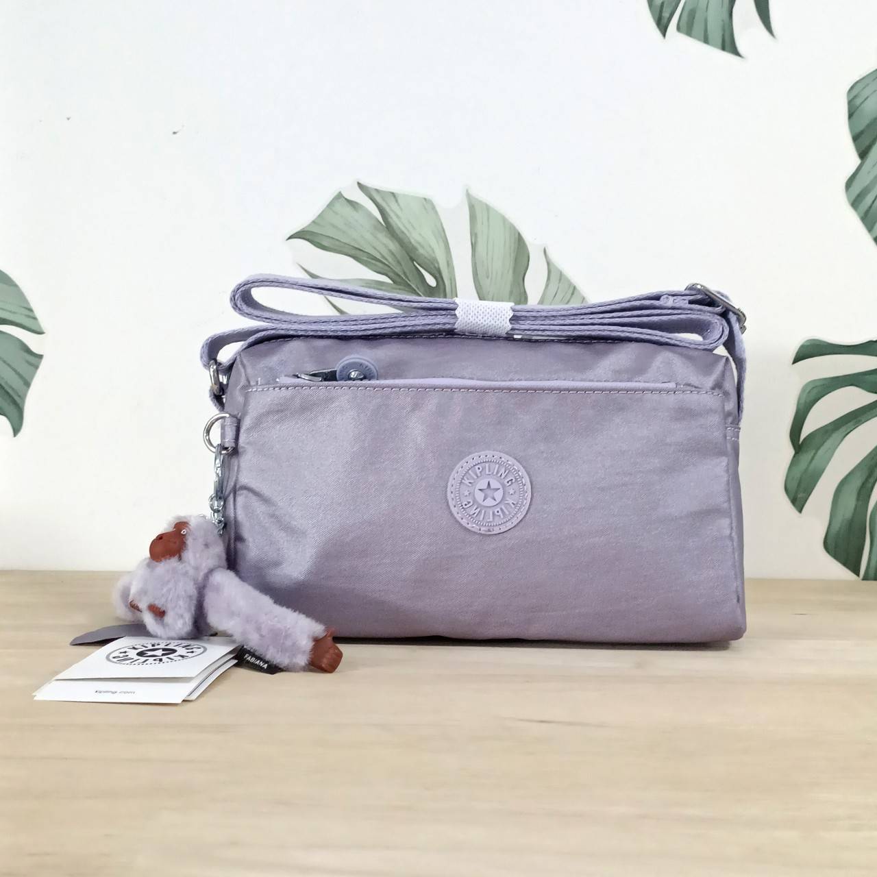 KIPLING คิปลิ้ง K16217 Seoul up sling bag คิปลิง กระเป๋าสะพายไหล่
