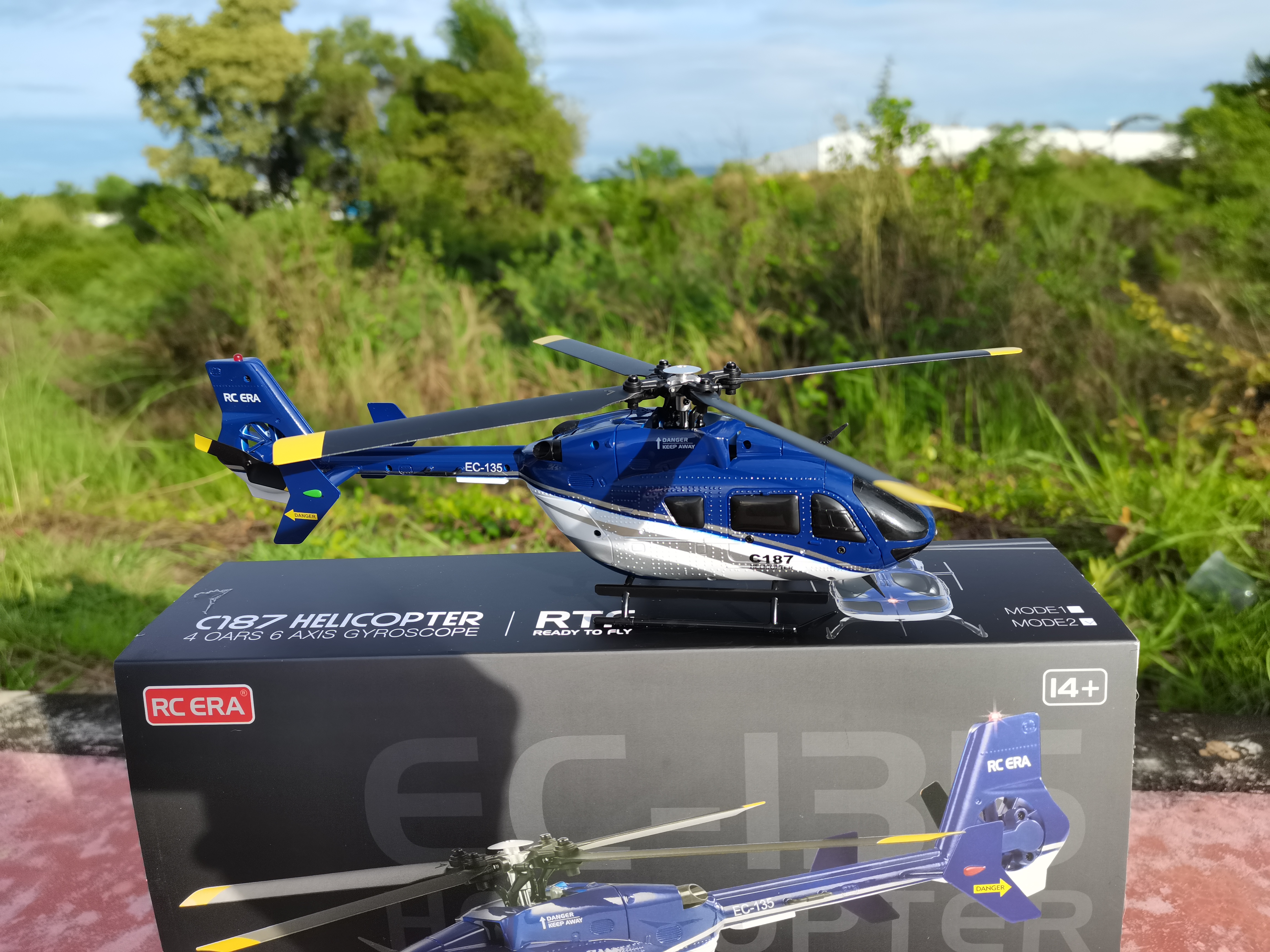 เฮลิคอปเตอร์ RC ERA C187 4CH EC135 RC Helicopter (RTF สินค้าชุดพร้อมเล่น)