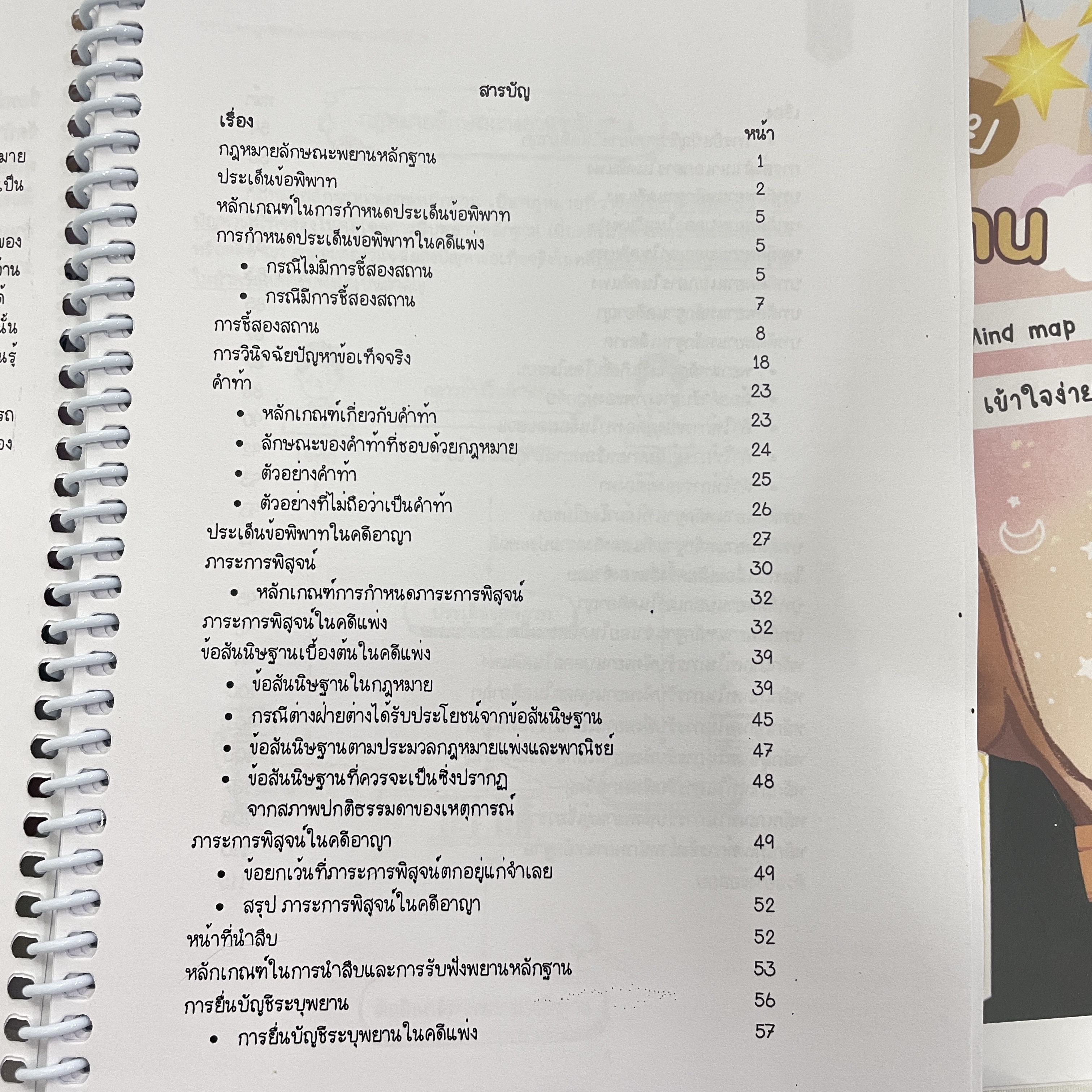 L6สรุปย่อกฎหมาย พยานหลักฐาน (Law Note มานิตา สร้อยคิรี)