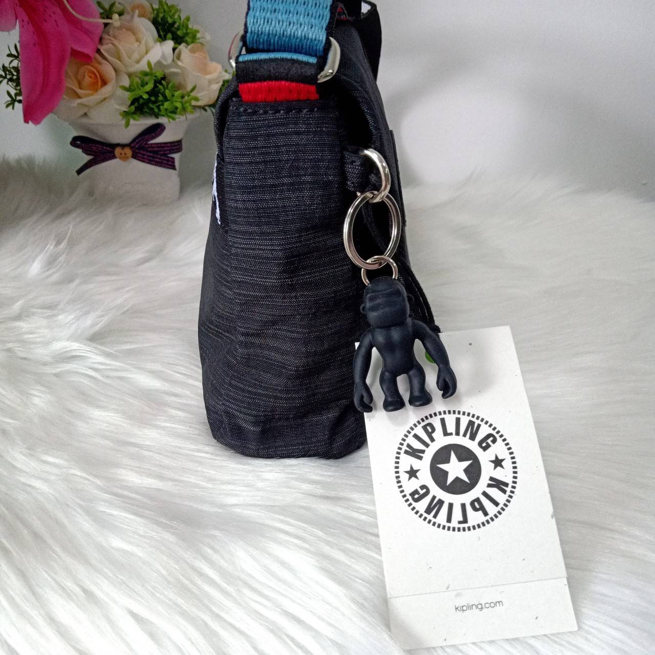 Kipling Shayna กระเป๋าสะพายไหล่ กระเป๋า ไนล่อน แท้