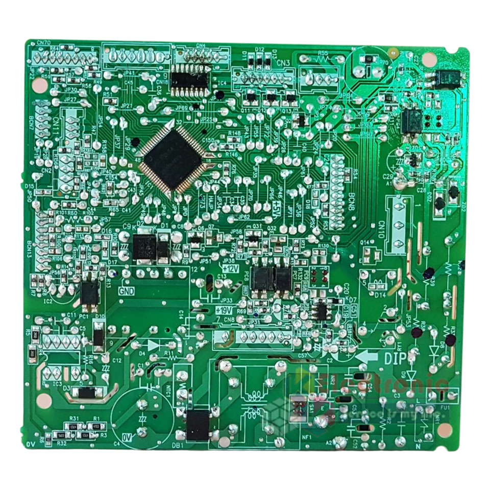 แผงบอร์ดควบคุมแอร์คอยเย็นSHARP-ชาร์ป ใช้ได้กับรุ่นที่ระบุไว้-อะไหล่ใหม่แท้บริษัท