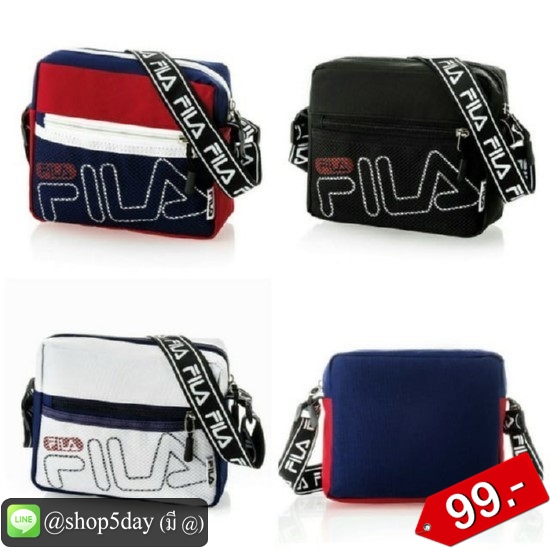 🔥กระเป๋าแฟชั่น สะพายข้าง Fila ฟิล่า No.flla 99-B