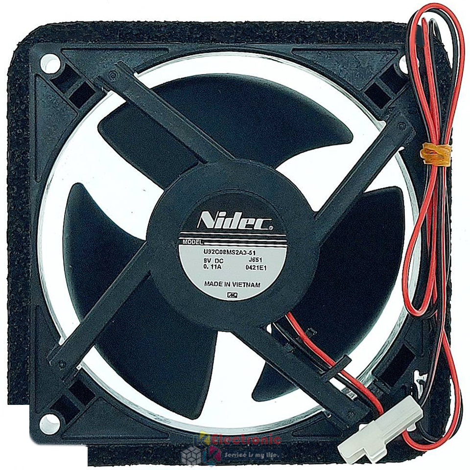 พัดลมตู้เย็นโนฟรอสPANASONIC-พานาโซนิค-อะไหล่ใหม่แท้บริษัท-ใช้ได้กับรุ่นที่ระบุไว้