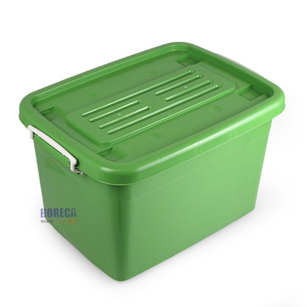 กล่องเก็บของ+ฝา+ล้อ(40x56x33cm.) ยูนิแวร์