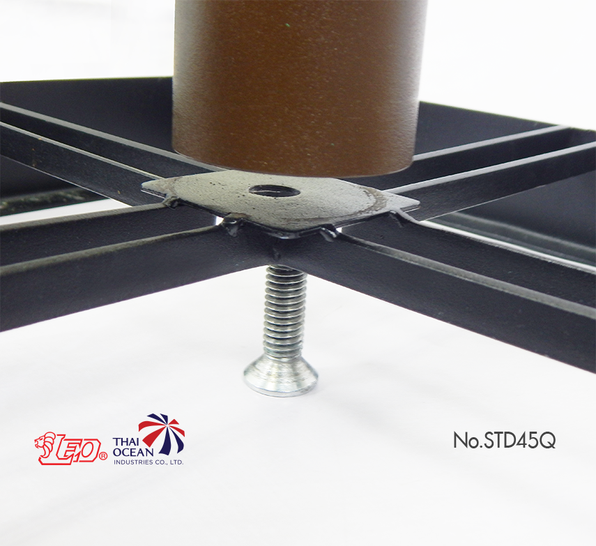 Leo ขาตั้ง ร่มสนาม แบบถอดเสา แกน 60 มิล สำหรับใช้อิฐทับ