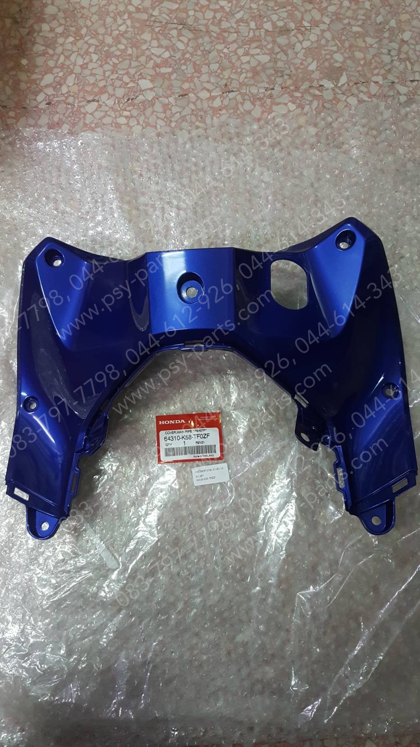 คอนโซลกลาง/บน WAVE 110-I/19 แท้ๆ สีน้ำเงิน (407) 64310-K58-TF0ZF