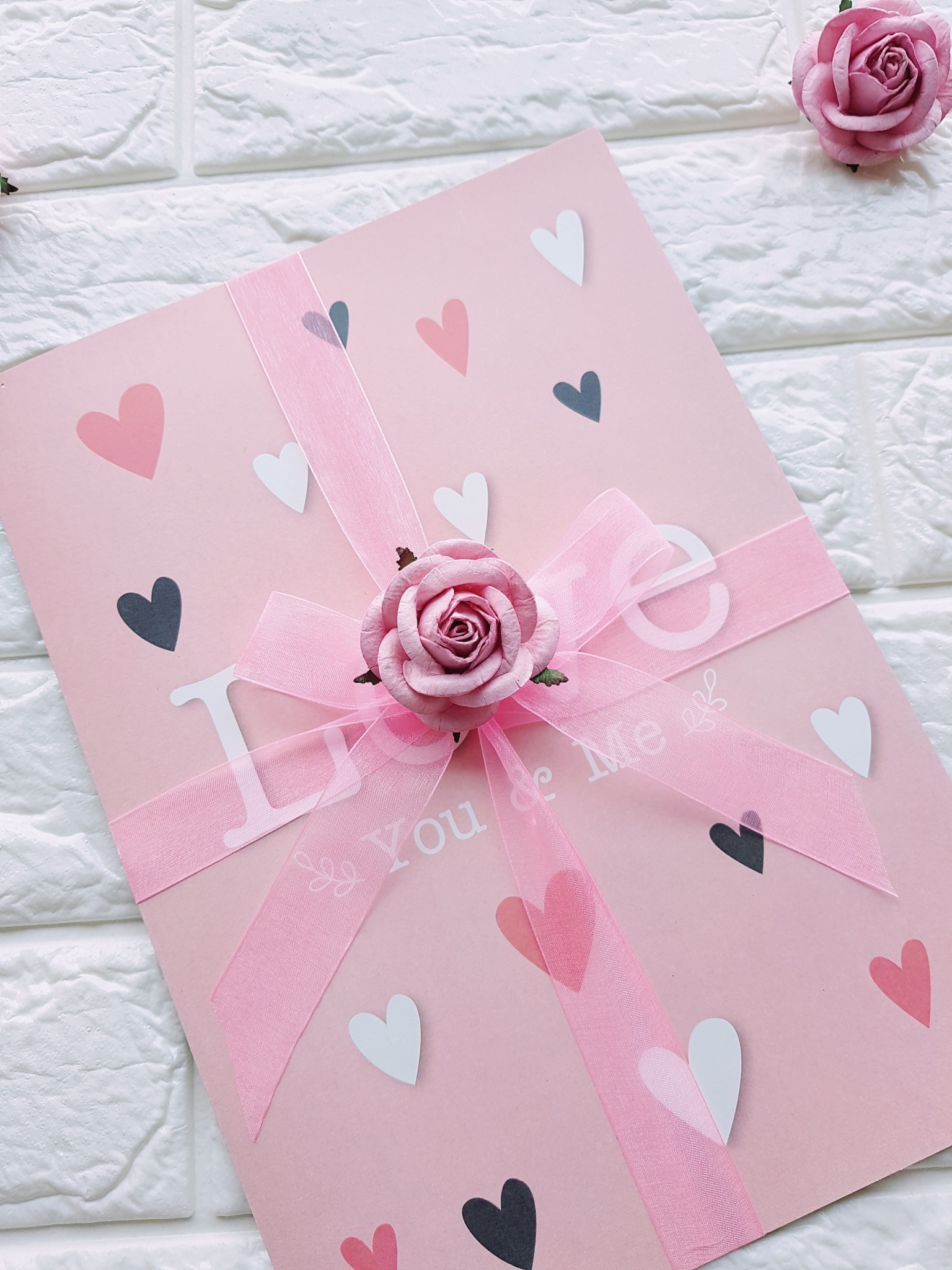 การ์ดอวยพรไซต์ใหญ่ Valentine Big Card