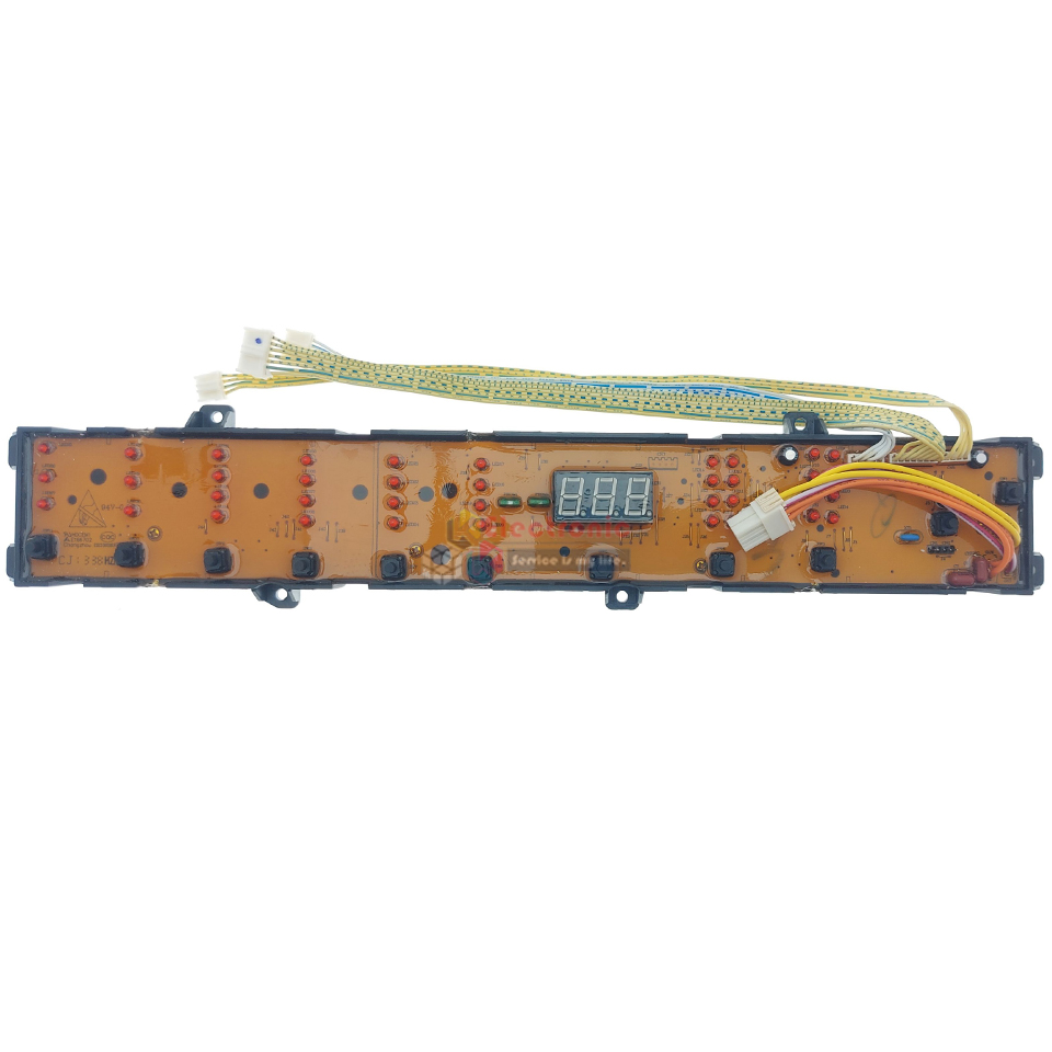 แผงเครื่องซักผ้า แผงปุ่มกดเครื่องซักผ้า HAIER สำหรับรุ่น HWM130-401SZ บอร์ดปุ่มกดเครื่องซักผ้า ไฮเออร์ HWM130-401SZ*อะไหล่แท้