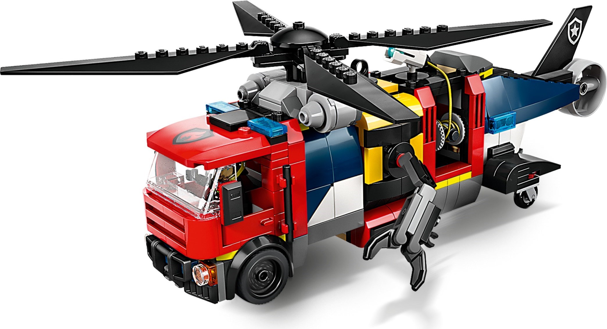 LEGO City เลโก้ 60462 Helicopter, Fire Engine & Submarine Remix