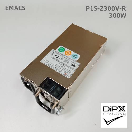 Power supply NAS Server 1U EMACS 300W (P1S-2300V-R, B013120002) รุ่นมีน็อต (Refurbish)