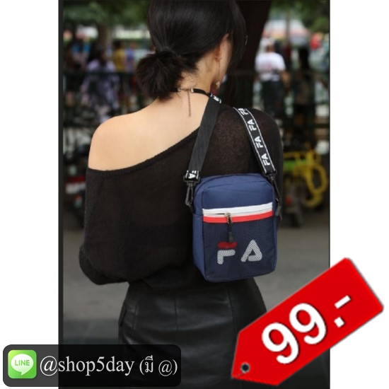 🔥กระเป๋าแฟชั่น สะพายข้าง Fila ฟิล่า No.flla FA001