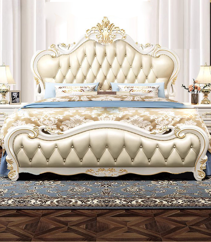 เตียงเจ้าหญิง เตียงหลุยส์ เตียงนอนหลุยส์ รุ่น Wendy