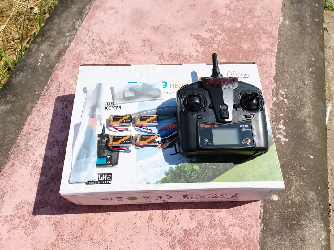 เฮลิคอปเตอร์บังคับวิทยุ C911 HELICOPTER FIREFOX 4CH 6GYRO ชุดพร้อมเล่น แบตเตอรี่ 4ก้อน