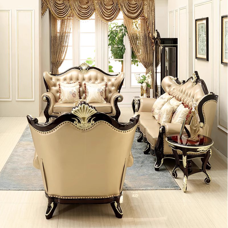 โซฟาหลุยส์ โซฟาหรู ชุดโซฟาหลุยส์ รุ่น Denia