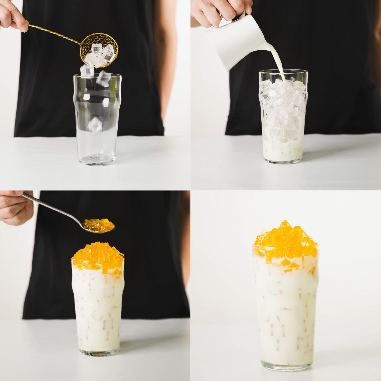 ท็อปปิ้ง วุ้นสำเร็จรูป 1 kg บุก เจลลี่ ชานมไข่มุก วุ้นน้ำผึ้ง วุ้นคาราเมล วุ้นสตอเบอรี่ วุ้นกาแฟ วุ้นคาราจีแนน Honey Jelly Topping ตรา ทีอีเอ