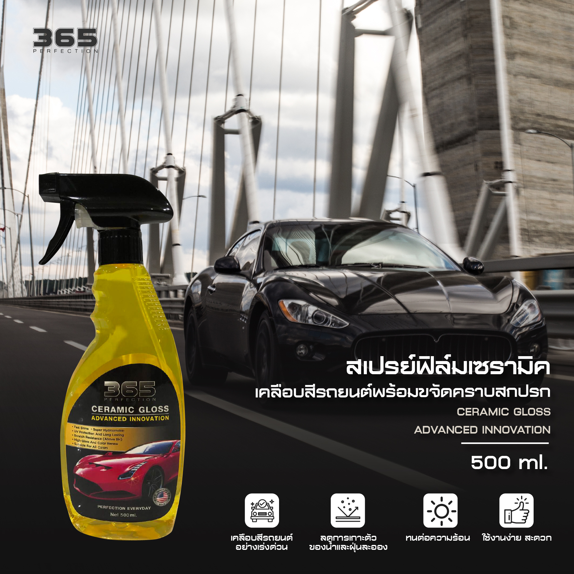 CERAMIC GLOSS สเปรย์ฟิล์มเซรามิค