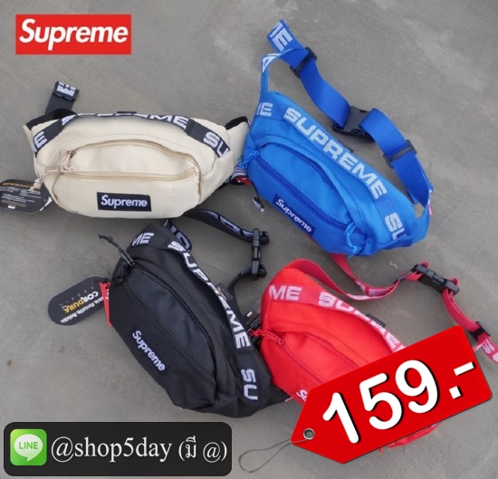 🔥กระเป๋าแฟชั่น กระเป๋าคาดอก Supreme No.B33001
