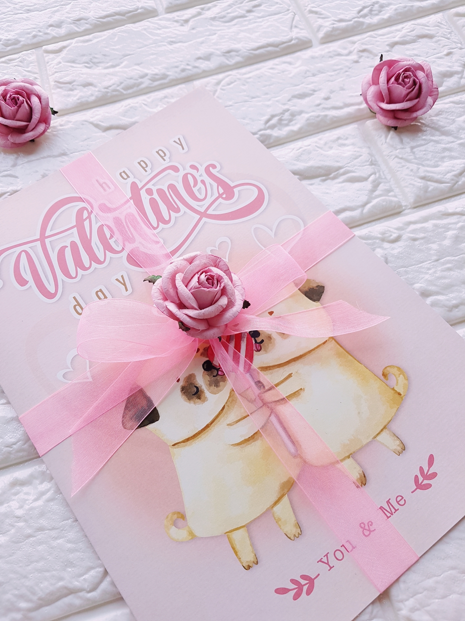 การ์ดอวยพรไซต์ใหญ่ Valentine Big Card