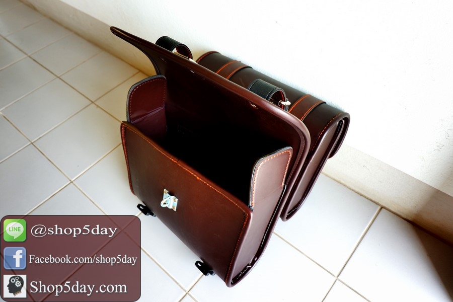 🔥กระเป๋าข้างมอไซค์ วินเทจ คลาสสิค