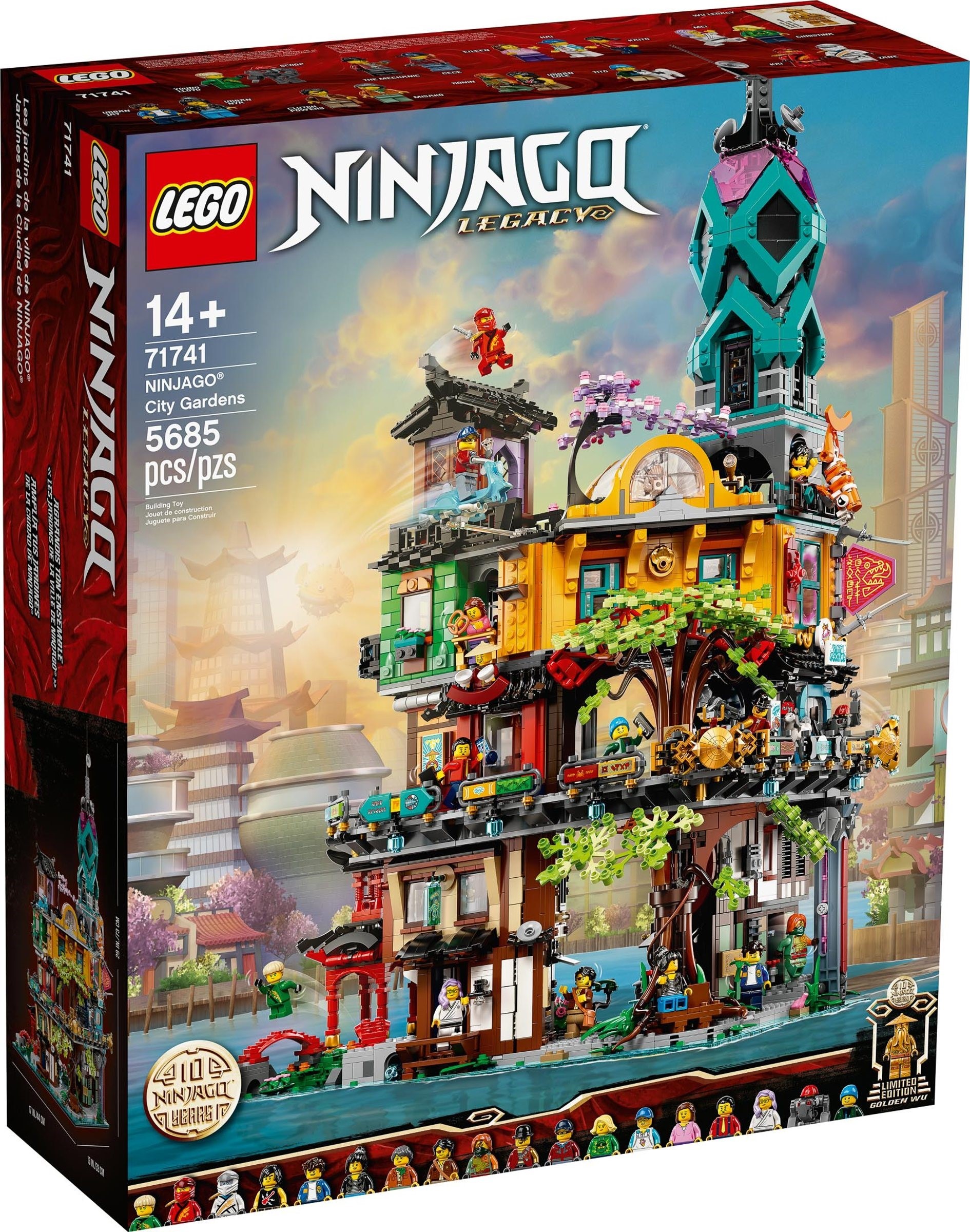 LEGO เลโก้ 71741 NINJAGO City Gardens