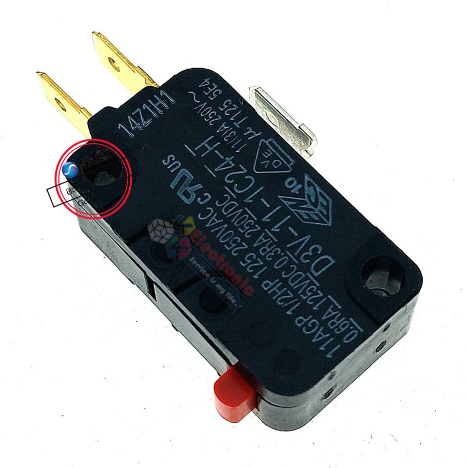 ไมโครสวิทช์หม้อหุงข้าวSHARP-ชาร์ป*อะไหล่แท้ตรงรุ่นใช้ได้กับทุกรุ่นที่ทางร้านระบุไว้ #อะไหล่หม้อหุงข้าวแท้SHARP #10E#11E#R18#R19#R23#19ET#A19ST