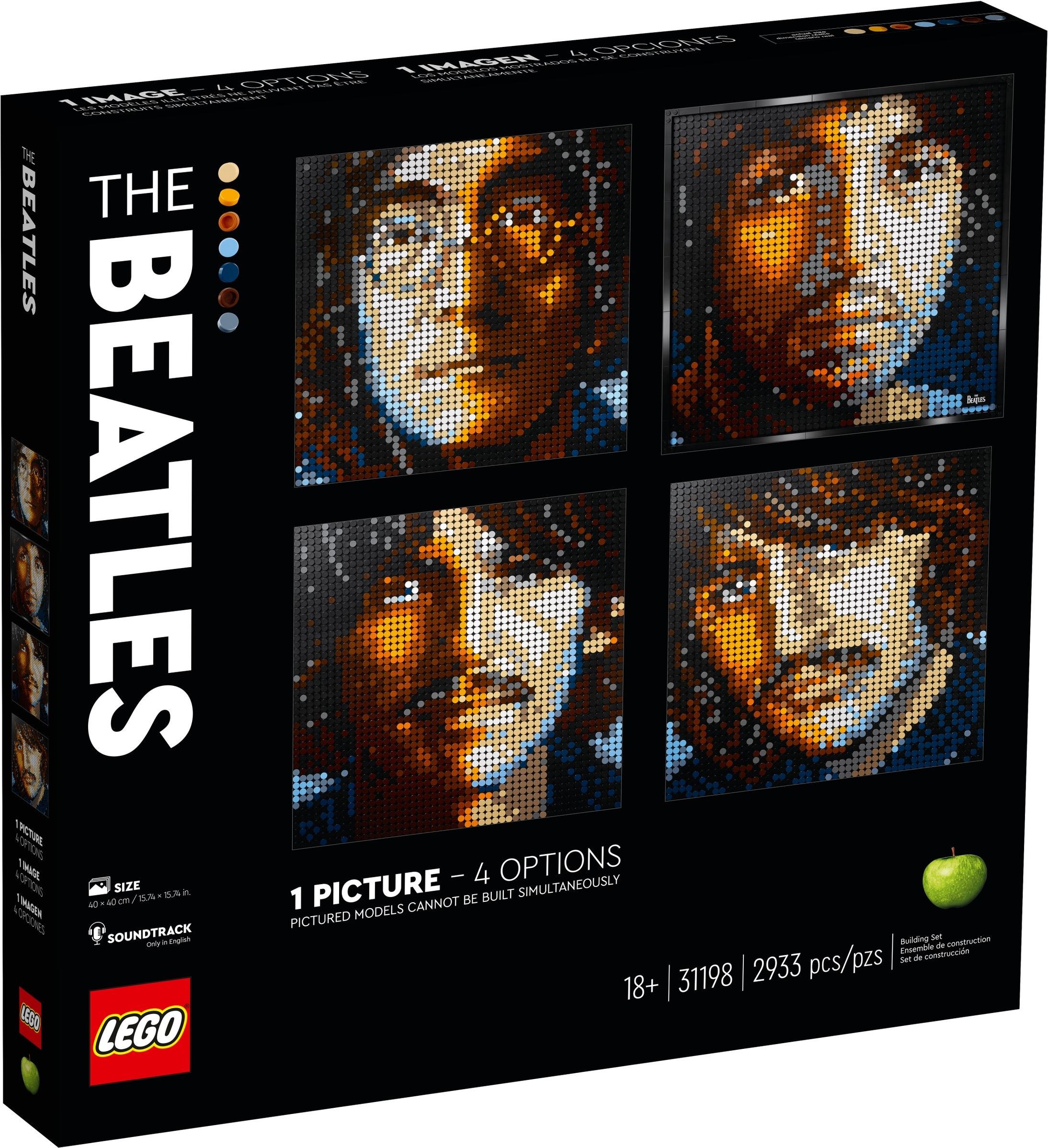 LEGO Art Mosaic เลโก้ 31198 The Beatles