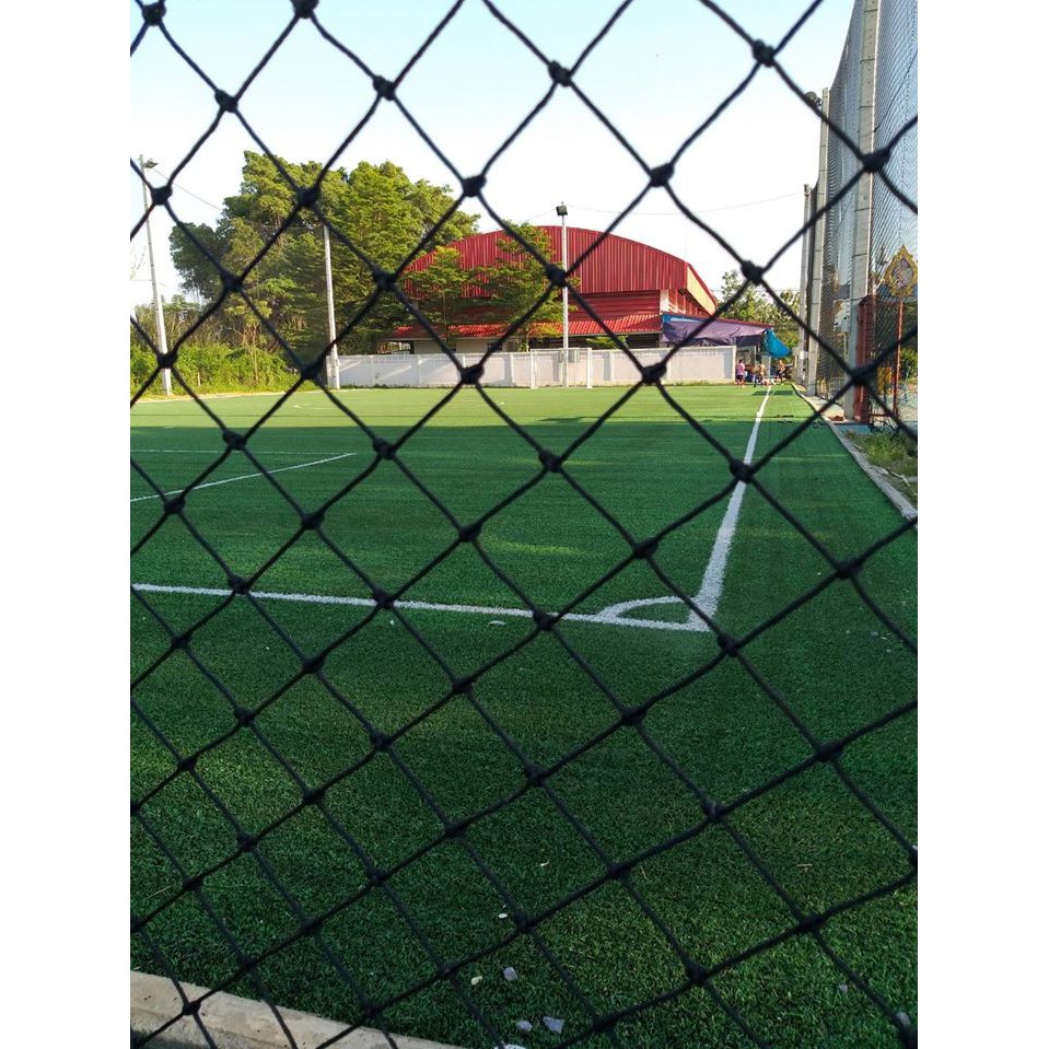 ตาข่ายสนามแบตมินตัน ตาข่ายกั้นขอบสนาม เชือกหนาพิเศษ รับทำตามขนาที่ต้องการ พร้อมร้อยเชือกขอบติดตั้งง่ายใช้งานได้ทันที