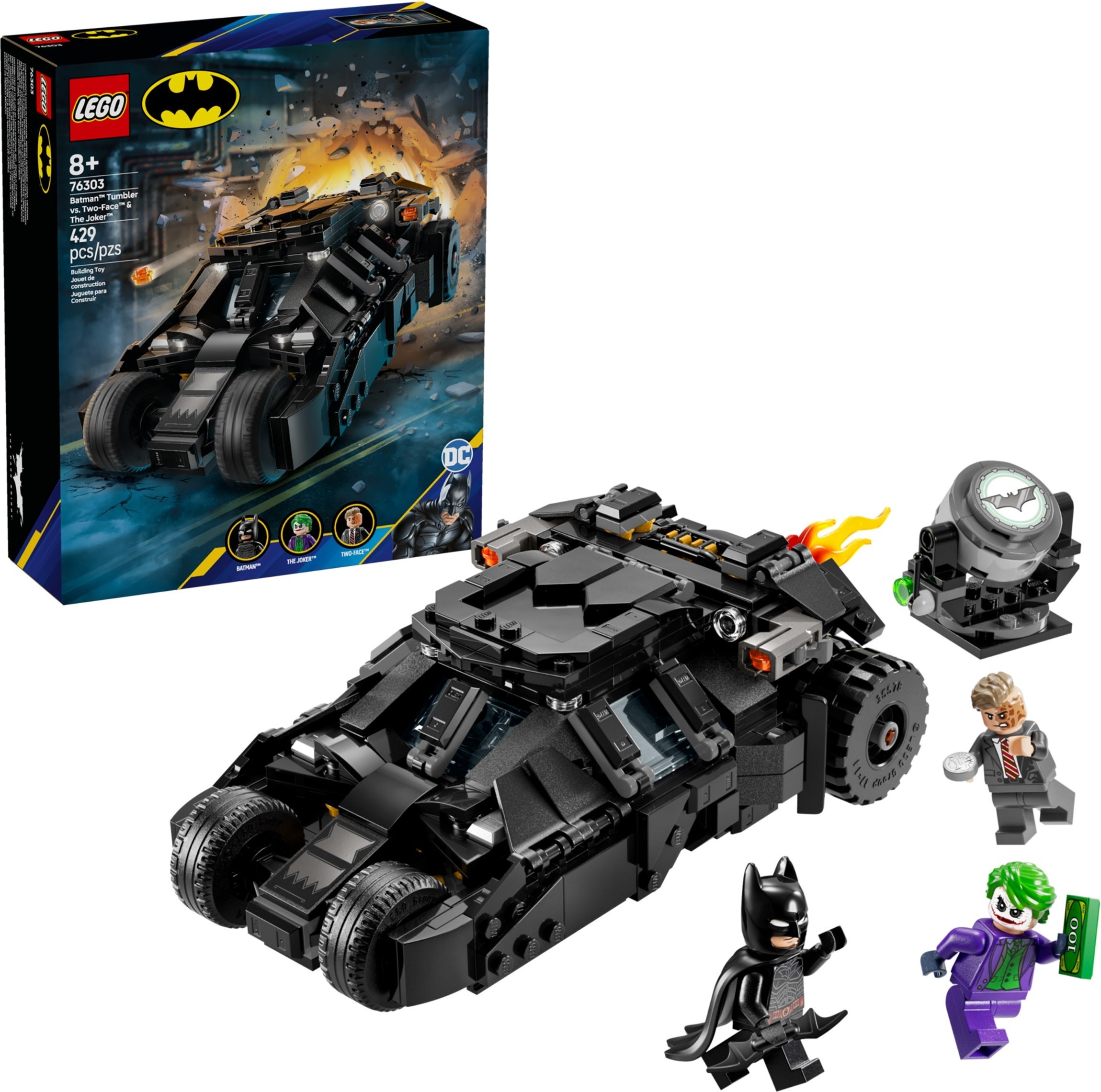 LEGO Super Heroes DC เลโก้ 76303 Batman Tumbler vs. Two-Face & The Joker