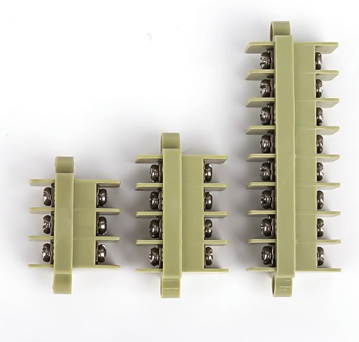 JPA2.5 Pitch 10mm.660V 24A 2PIN through the wall fence high current terminal block