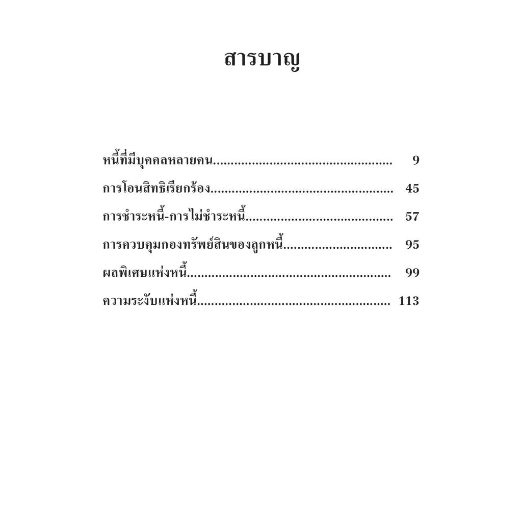 ถามตอบ ผลแห่งหนี้ โดย : ศ.ดร.ศนันท์กรณ์ โสตถิพันธุ์ ปีที่พิมพ์ : สิงหาคม 2567 (ครั้งที่ 1)