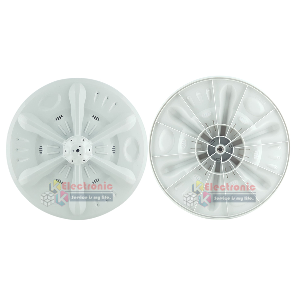 ใบพัดเครื่องซักผ้า SHARP (9KC3619705510)ใบพัดซักเครื่องซัก SHARP-ชาร์ป รุ่น ES-D119T-H/ES-D129T-H/ES-D139T-H*ขนาด 41 เซนติเมตร รูแกน 11 ฟันเฟือง_สามารถใช้กับเครื่องซักผ้าทั่วไป