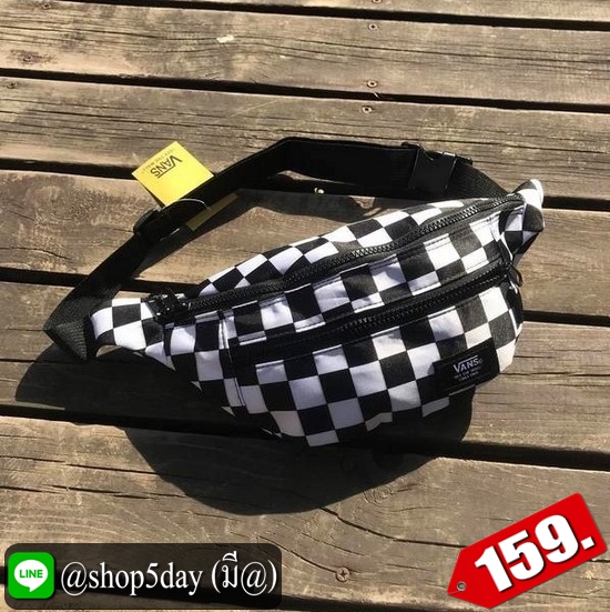 ♨️ กระเป๋าคาดอก-เอว Vans ลายตาราง ⚡️