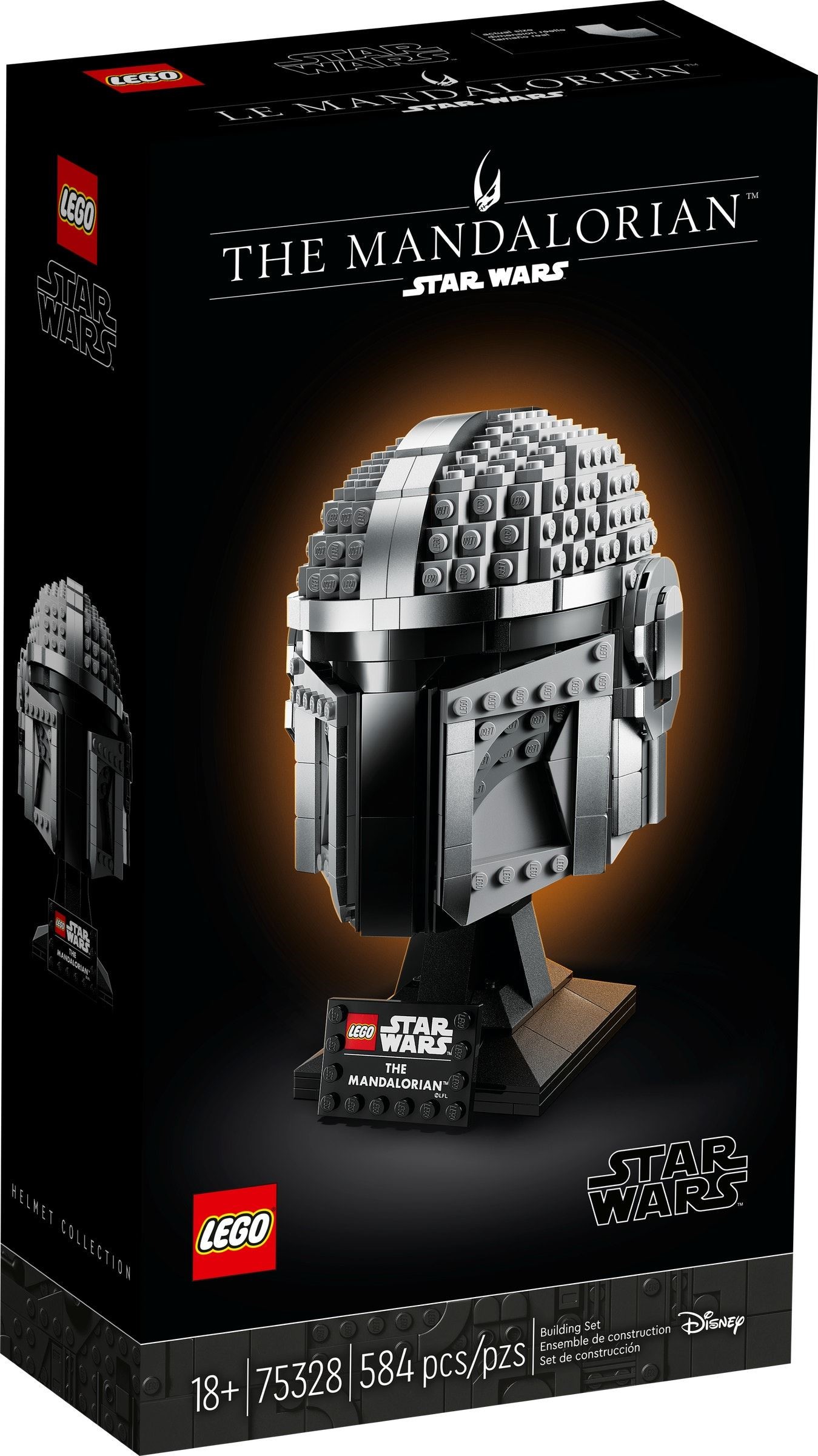 Lego Star Wars เลโก้ 75328 The Mandalorian Helmet