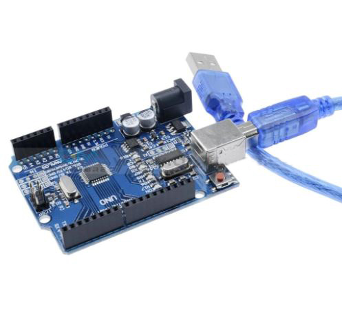 สาย USB 2.0 A Male To B Male Printer Cable High Quality 30cm SHORT Type A Male To Type B Male USB 2.0 Printer Scanner Cable Blue for Arduino UNO R3 Programing