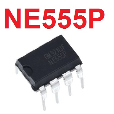 Integrated circuit IC straight plug NE555 NE555P DIP-8 foot single high precision 555 timer chip