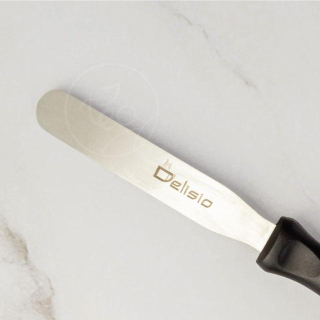 สปาตูล่า DELISIO ไม้ปาดผงกาแฟ ด้ามพลาสติก อุปกรณ์กาแฟ จำหน่ายโดย ทีอีเอ