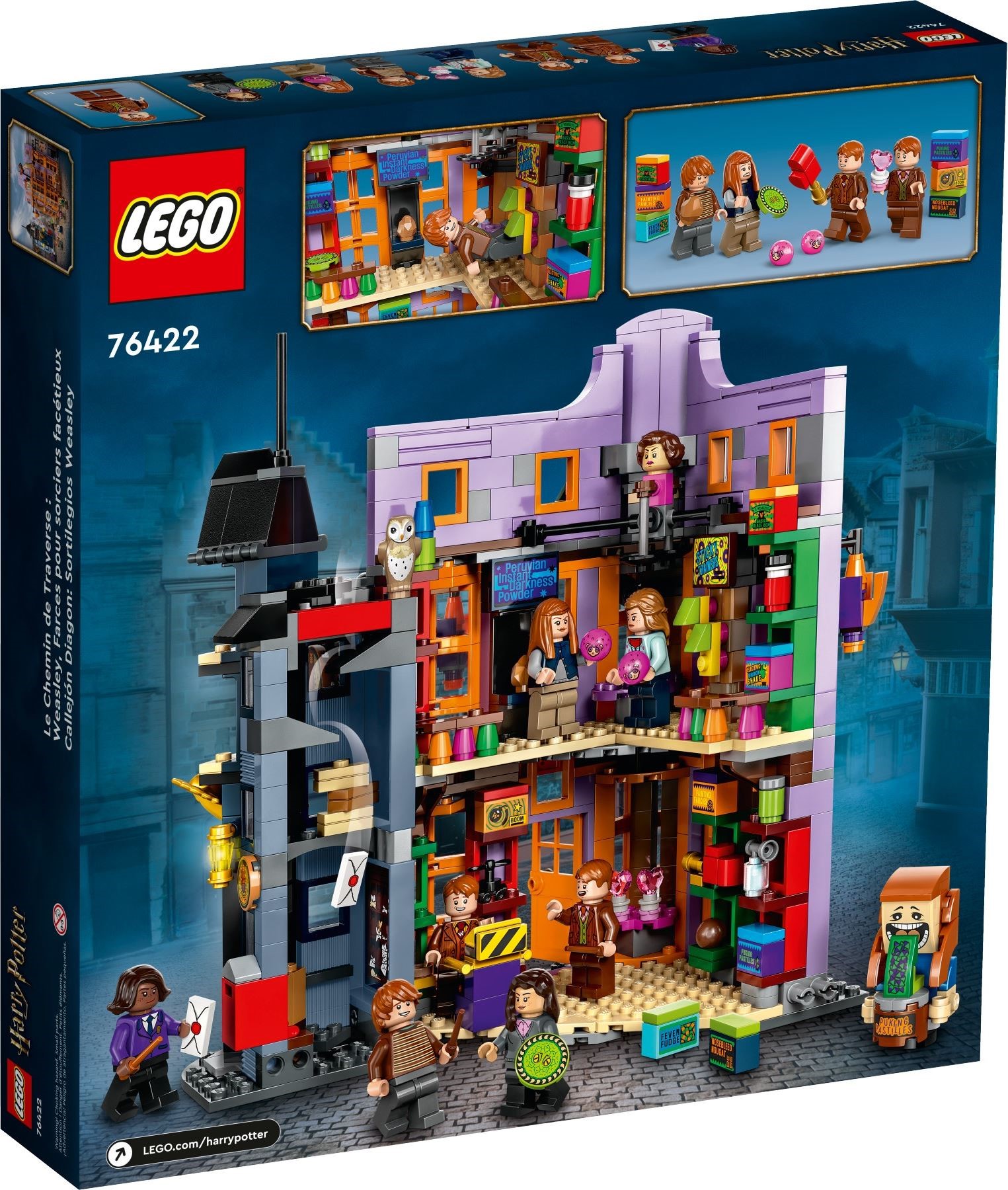 LEGO เลโก้ Harry Potter 76422: Diagon Alley: Weasleys' Wizard Wheezes