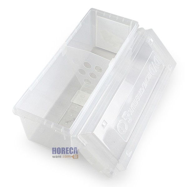 กล่องCD ใส่ของ พร้อมแผงกั้น ตรายูนิแวร์