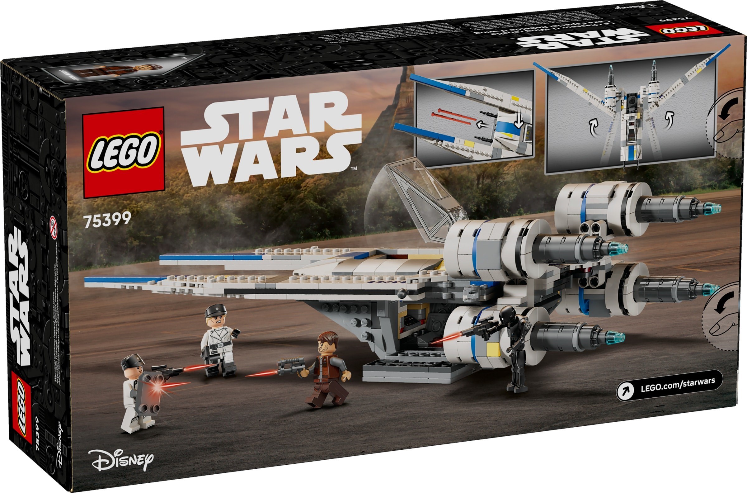 LEGO Star Wars เลโก้ 75399 Rebel U-wing Starfighter