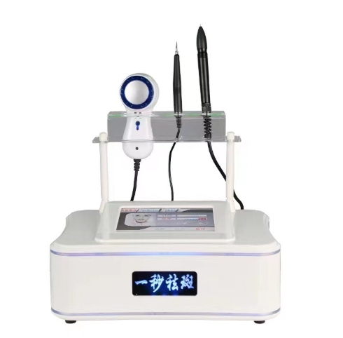 เครื่องกำจัดฝ้ากระด้วยคลื่นแม่เหล็ก 5G เทคโนโลยีสีดำ กำจัดจุดด่างดำและไฝบนใบหน้าในไม่กี่วินาที เครื่องมือความงามลดรูขุมขนด้วยน้ำแข็ง