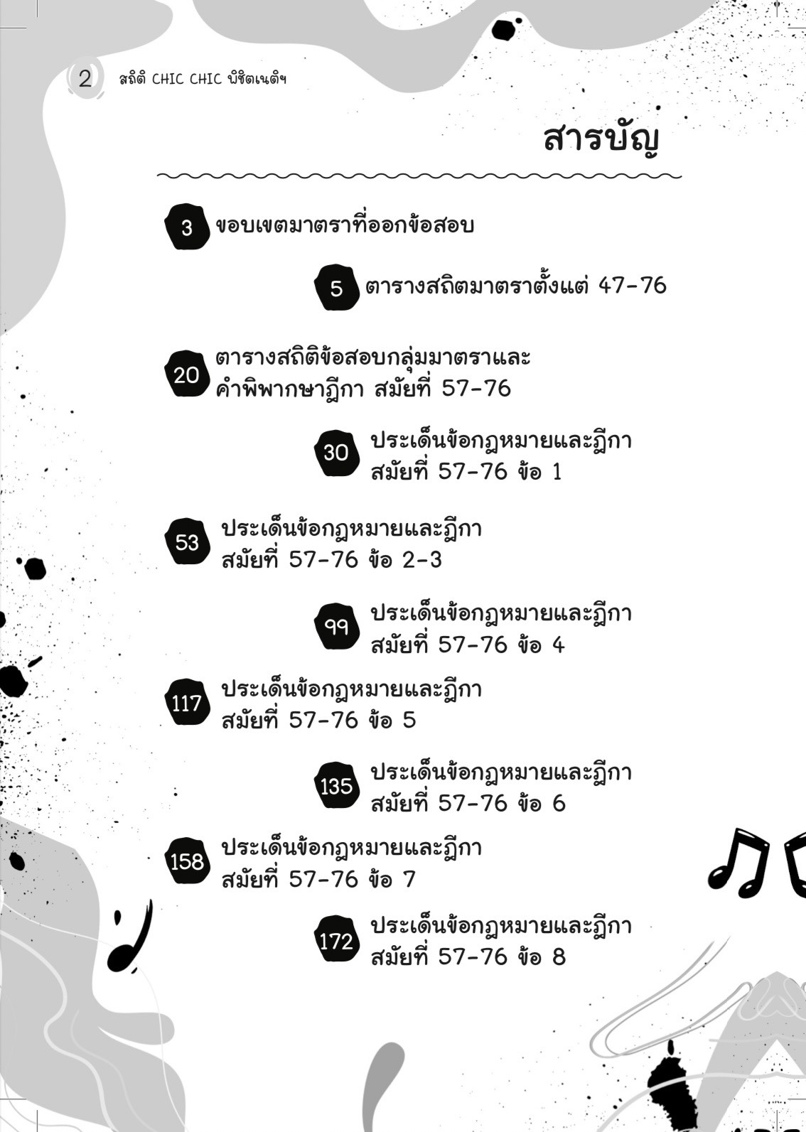 (ห่อปก) สถิติ CHIC CHIC พิชิตเนติ ขาแพ่ง