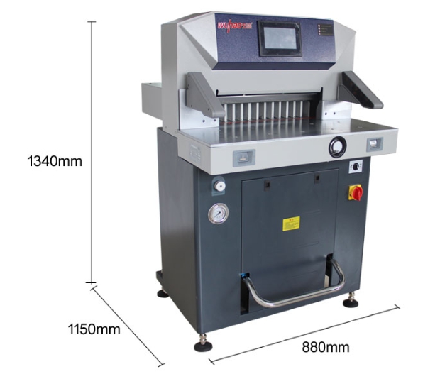 เครื่องตัดกระดาษไฟฟ้า รุ่น 5208TX (HYDRAULIC PAPER CUTTER)