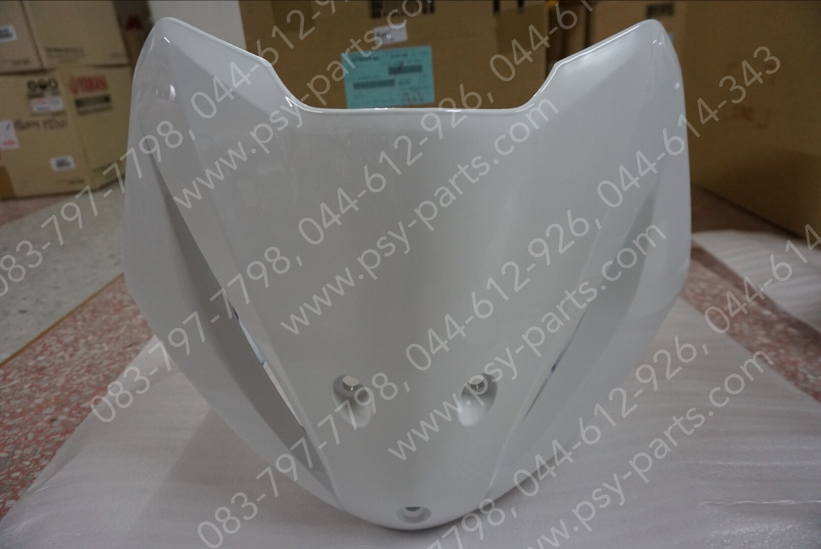 บังลม WAVE 110-I ใหม่ แท้ๆ สีขาว (H196) 64500-KWW-640ZN Honda