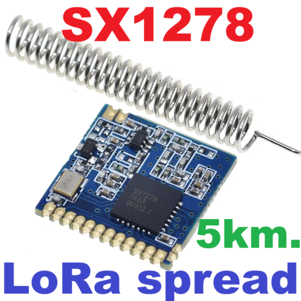SX1278 LoRa spread spectrum/power meter reading module/5km wireless transceiver module/SX1276 module