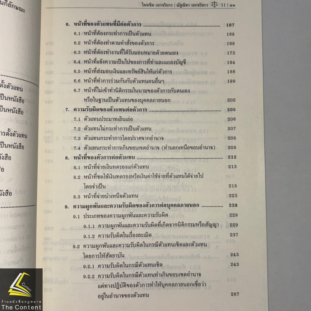 (ห่อปก) ตัวแทน นายหน้า (ศ.ดร.ไผทชิต เอกจริยกร) ปีที่พิมพ์ : พฤศจิกายน 2567 (ครั้งที่ 18)