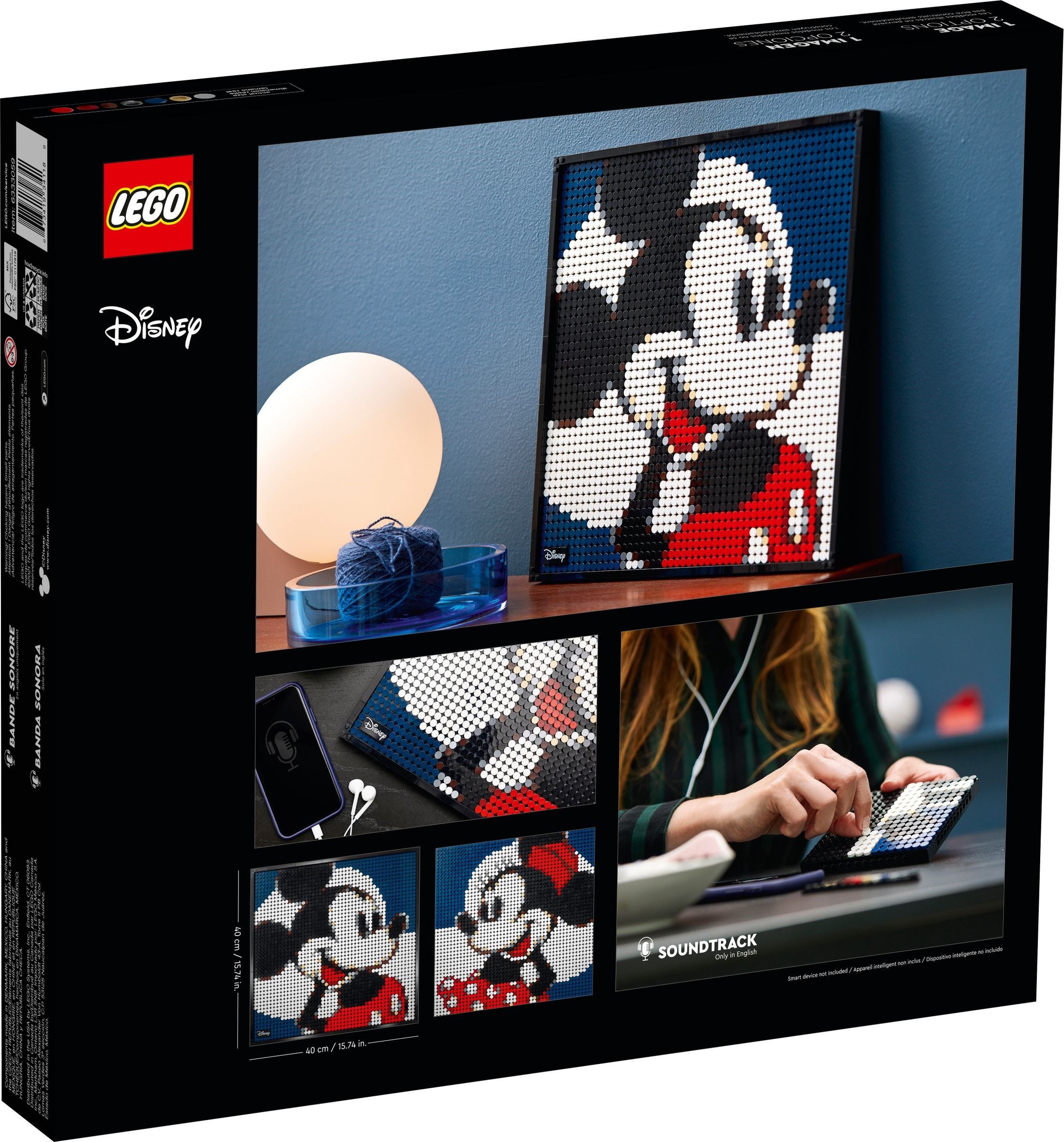 LEGO เลโก้ Art Mosaic Disney's Mickey Mouse 31202