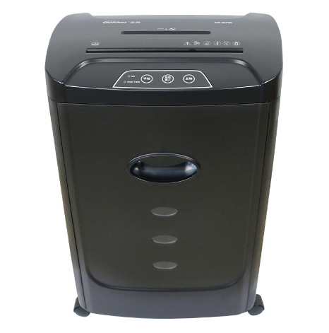 เครื่องทำลายเอกสารยี่ห้อGOLDEN รุ่นGD-9210 ทำลายเอกสารครั้งละ 8 แผ่น 20L